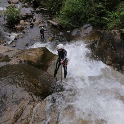 WHY BAÑOS A MUST VISIT IS WHEN TRAVELING TO ECUADOR Canyoning-abseilen-aventure-waterfalls-sport - Ecuador & Galapagos Tours